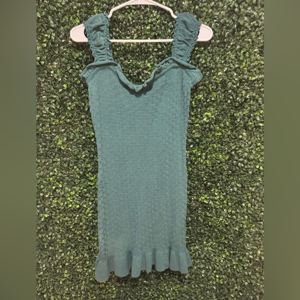 FREE PEOPLE Devyn Sweater Mini DRESS - Picture 4 of 6